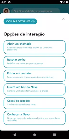 Vitória - Assistente Virtual N Schermafbeelding 3