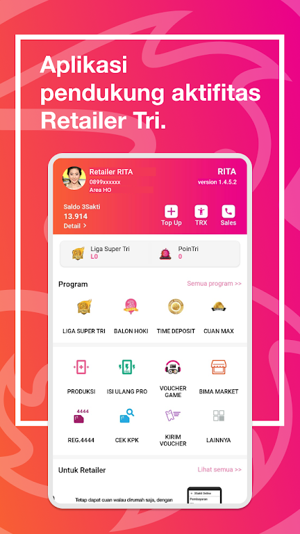 RITA: Informasi & Aktivitas Re應用截圖第1張