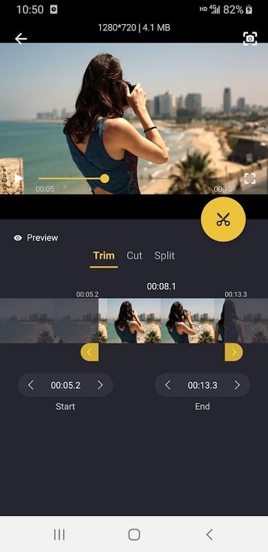 Video Cutter & Video Editor Скриншот 1