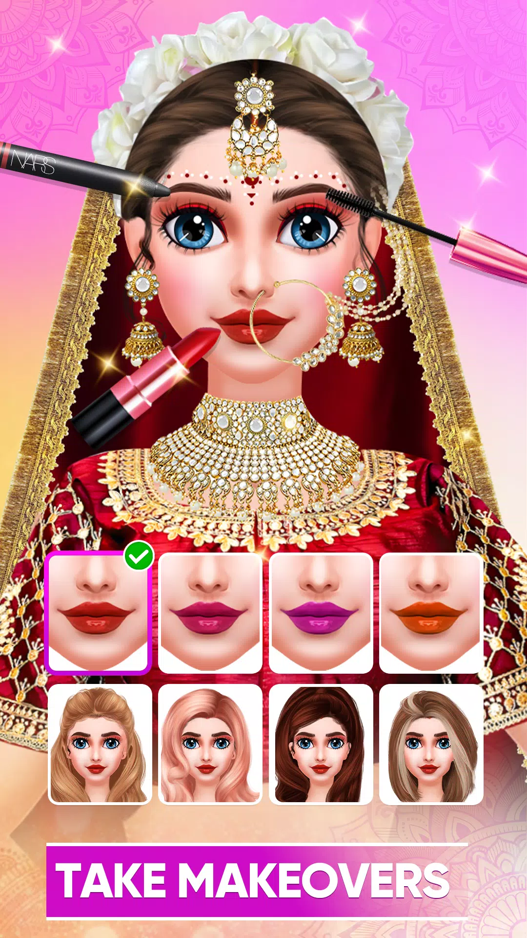 Indian Bridal Wedding Games Captura de pantalla 2