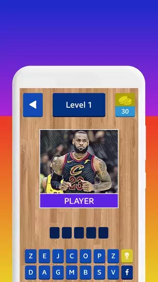 Quiz Basket NBA Ảnh chụp màn hình 3