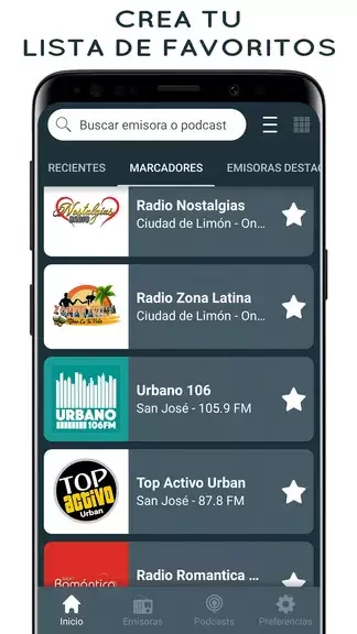 Radios de Costa Rica Online Screenshot 3