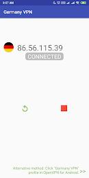 Germany VPN-Plugin for OpenVPN スクリーンショット 2