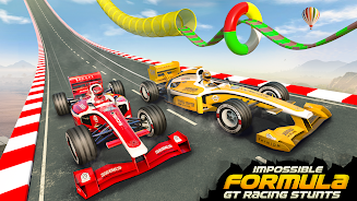 Formula Car Racing: Mega Ramp Tangkapan skrin 1