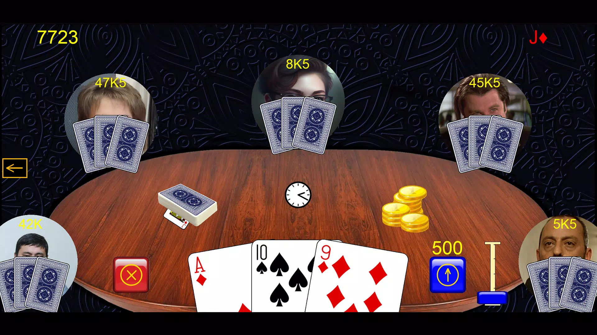 Azi card game Screenshot 2