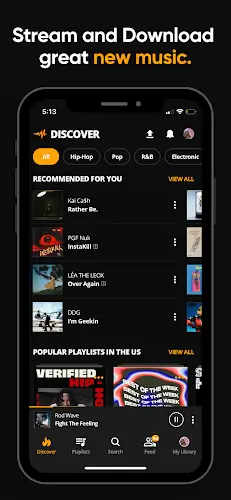 Audiomack: Music Downloader ภาพหน้าจอ 1