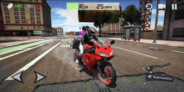 Ultimate Motorcycle Simulator Mod Tangkapan skrin 1