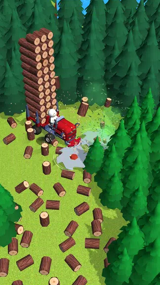 Lumber Harvest: Tree Cutting スクリーンショット 1