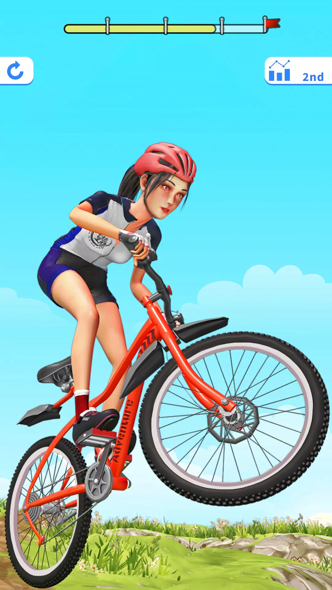 BMX Cycle Extreme Bicycle Game Schermafbeelding 2