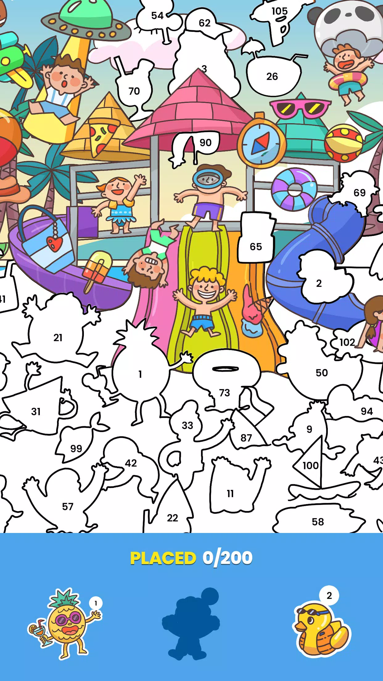 Sticker Book: Color By Number Captura de pantalla 3