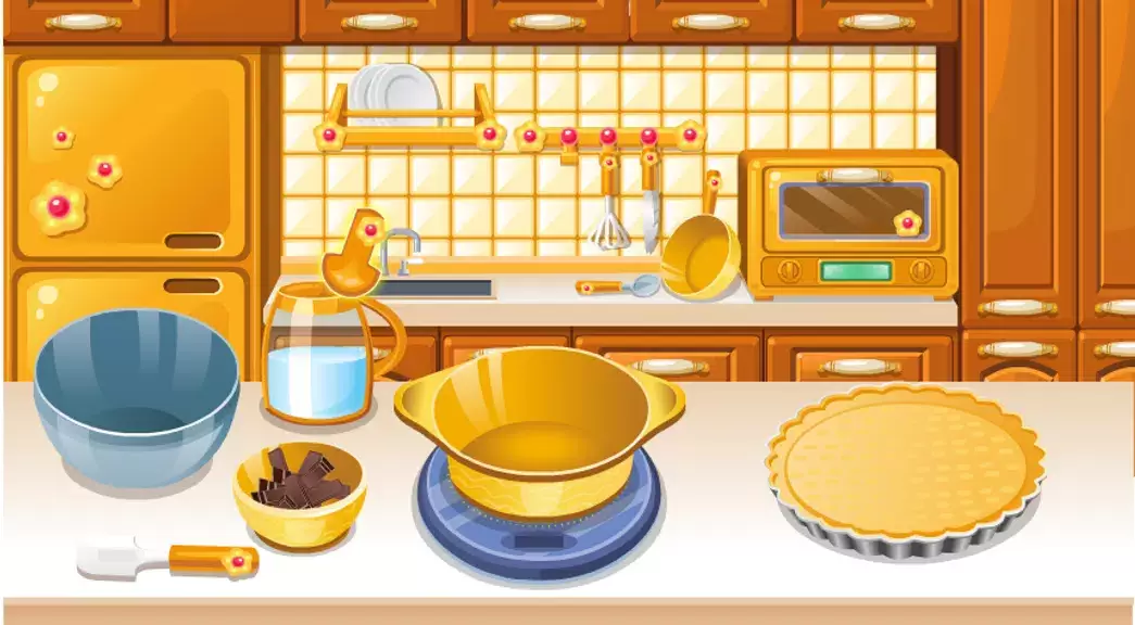 girls cooking games chocolate Скриншот 3