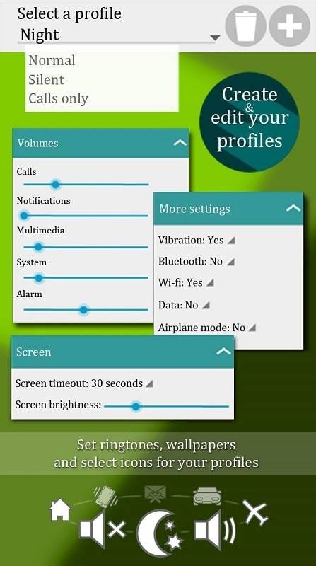 Sound Profile ภาพหน้าจอ 2