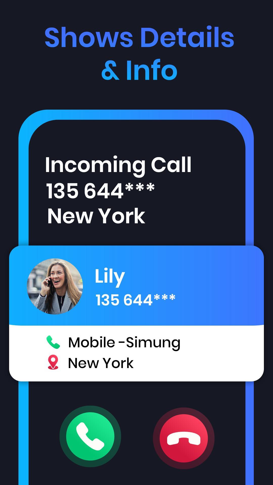 Caller id Number & Location應用截圖第1張