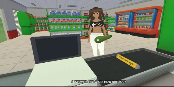 Lewd Cashier