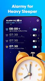 Alarm Clock - Alarm Smart App Captura de pantalla 1