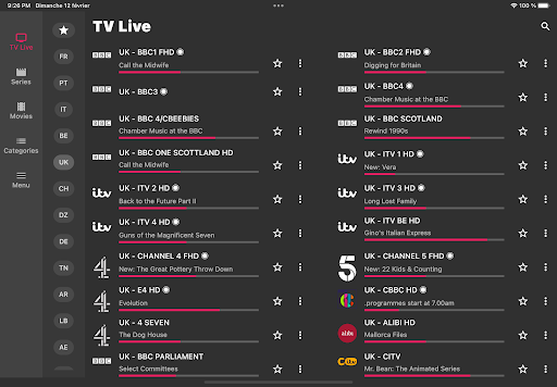 IPTV Smarters Expert - 4K スクリーンショット 2