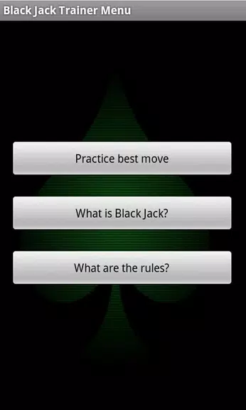 Black Jack Trainer Screenshot 4