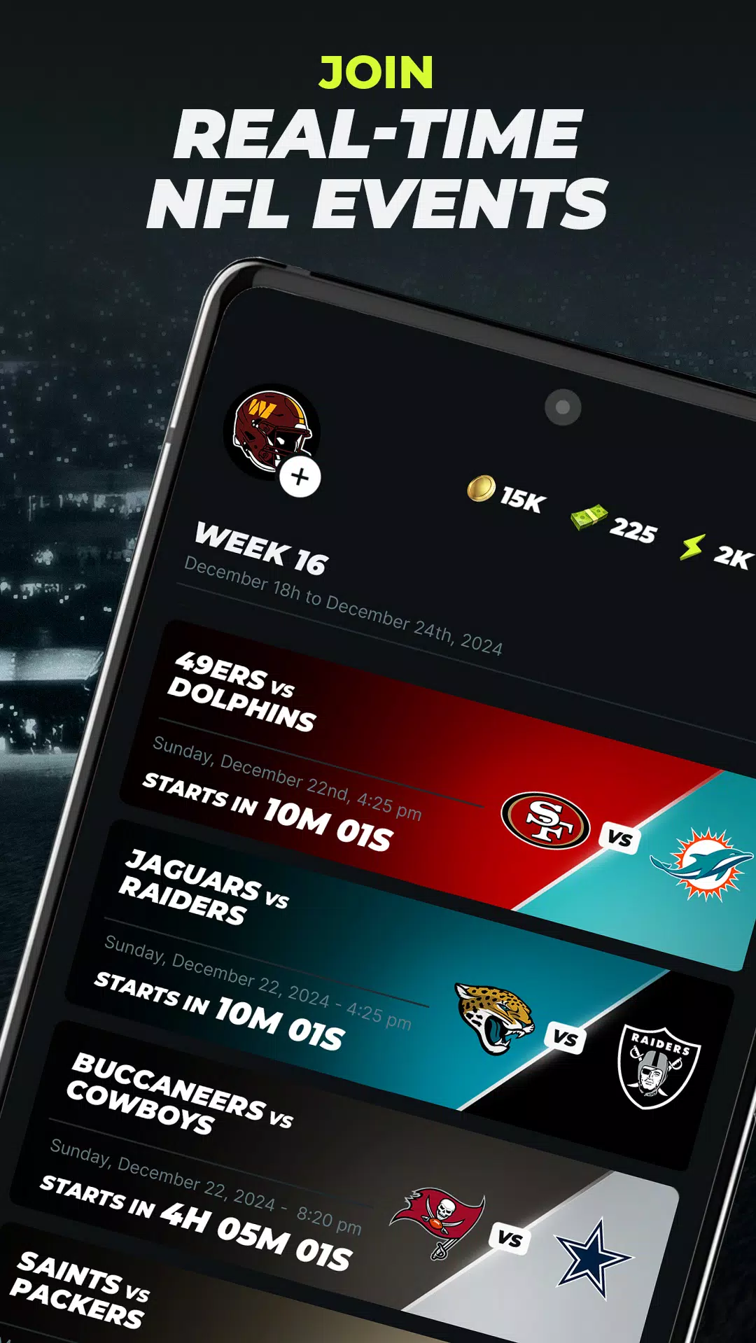 NFL Primetime Fantasy Скриншот 3