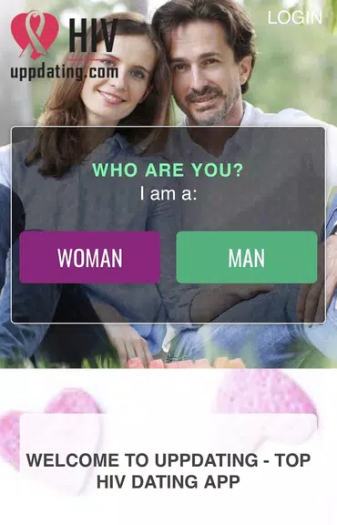HIV Dating Schermafbeelding 1
