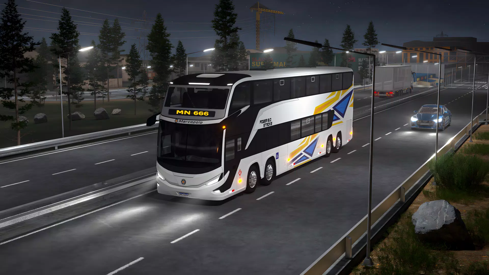 Bus Coach Simulator: City Bus Captura de tela 3