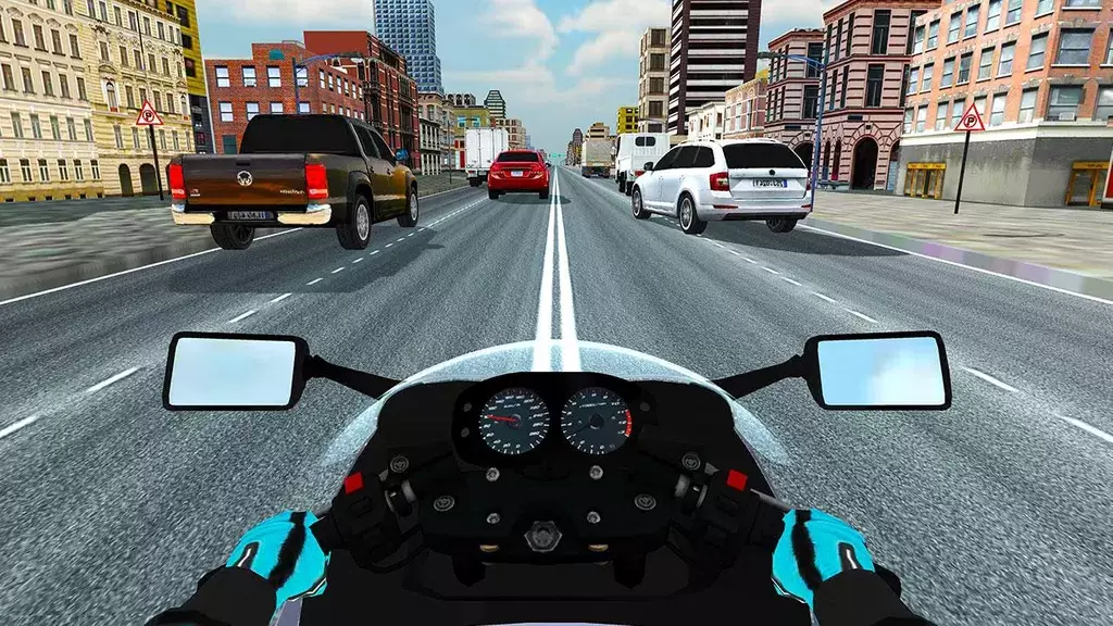 Highway Traffic Rider - 3D Bik Скриншот 2