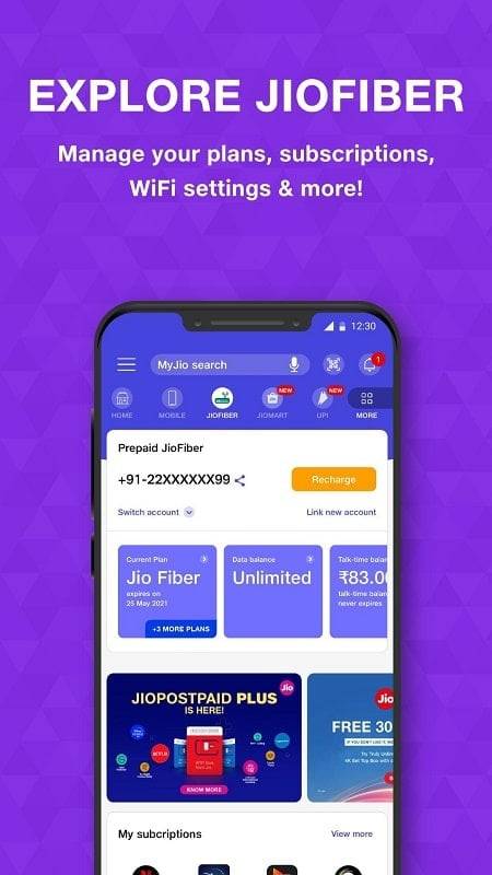 MyJio: For Everything Jio應用截圖第2張