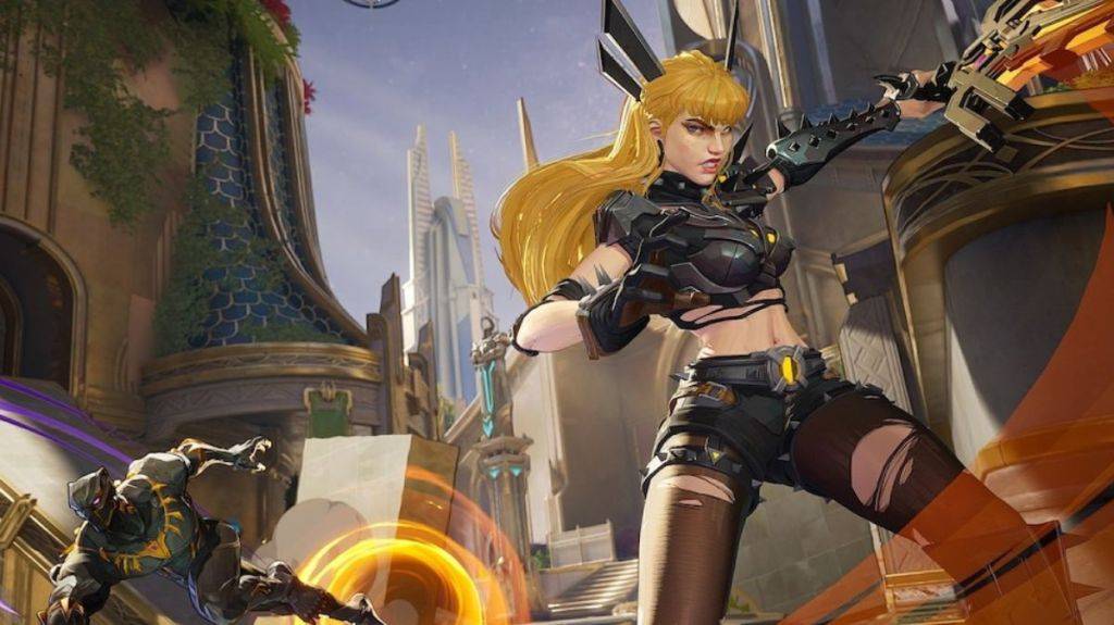 Magik usando uma espada nos rivais da Marvel como parte de um artigo sobre como corrigir a queda de FPS e como corrigir a aceitação do erro do TimeStream.