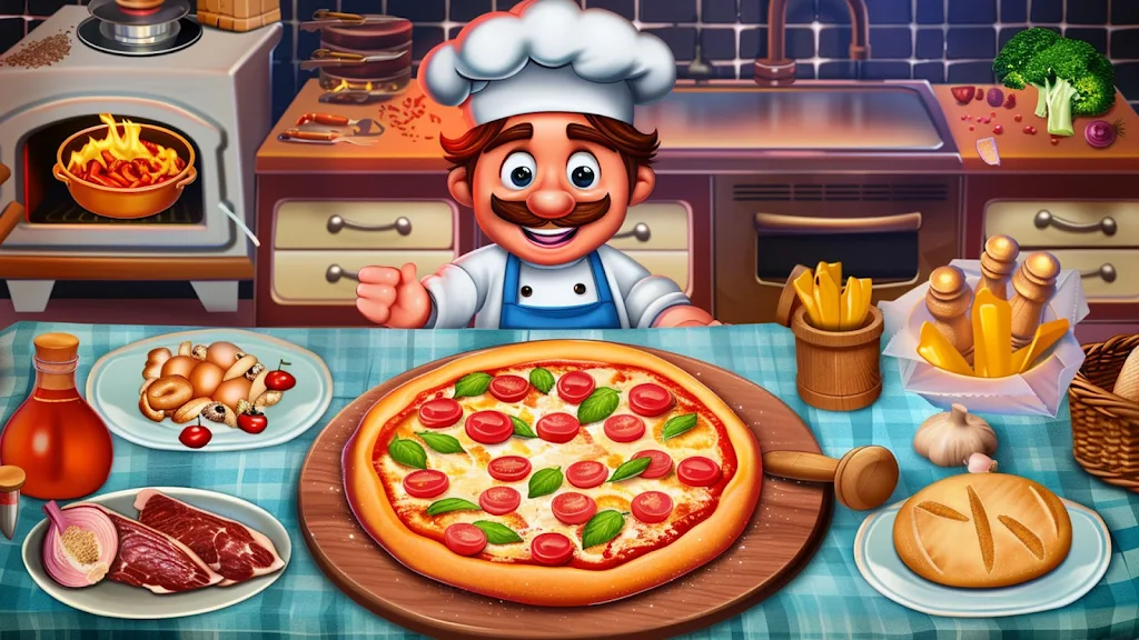 Pizza Maker Cooking Girls Game Schermafbeelding 3