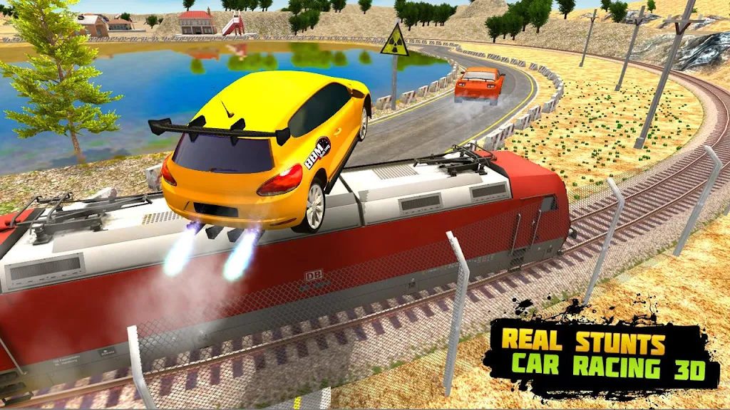 Train Racing 3d- Bus Vs Train应用截图第2张