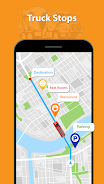 Truck GPS navigator, Direction 스크린샷 4