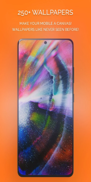 Chroma Galaxy Live Wallpapers Скриншот 1