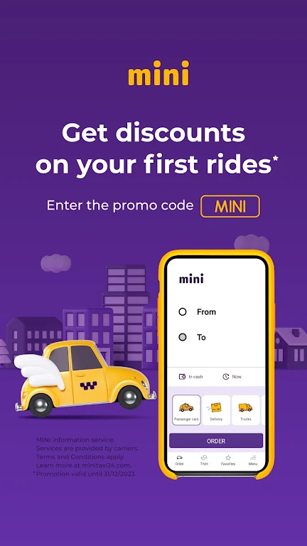 MINI taxi Ảnh chụp màn hình 3