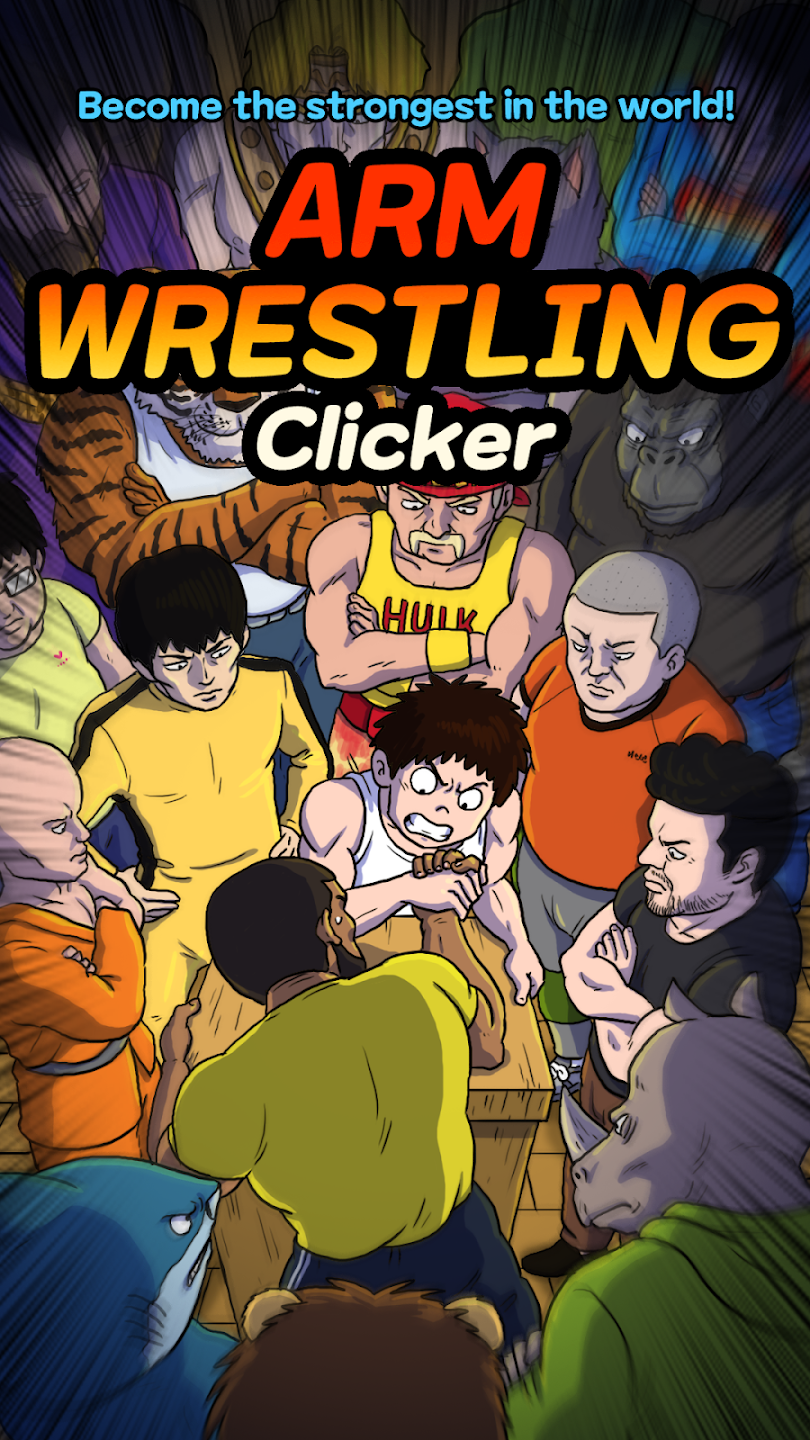 Arm Wrestling Clicker APK Screenshot 1