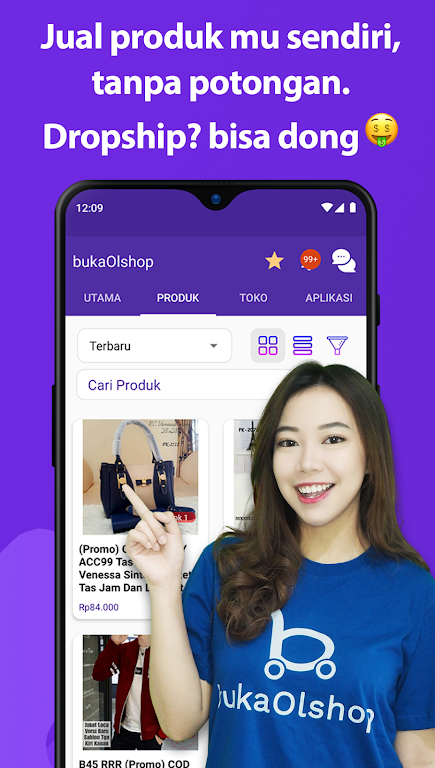 bukaOlshop - Buat App Toko 스크린샷 2