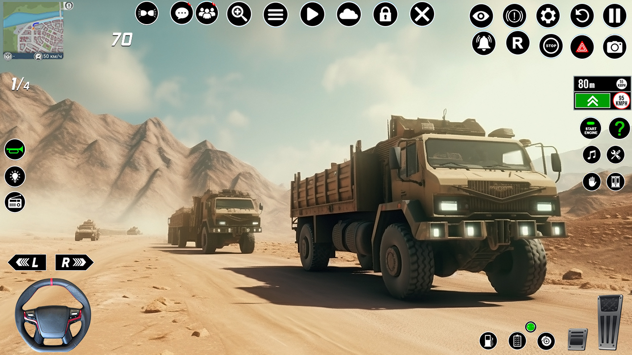 Army Cargo Driver - Truck Game Скриншот 1