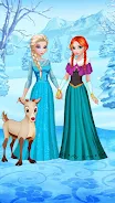 Icy Dress Up: Frozen Games Ekran Görüntüsü 1