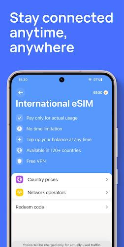 eSIM Mobile Data by YESIM スクリーンショット 4