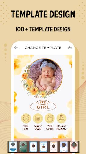 NewBorn Baby Photo Frame ภาพหน้าจอ 2