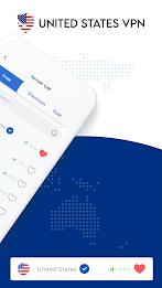 VPN USA - Get United States IP應用截圖第4張