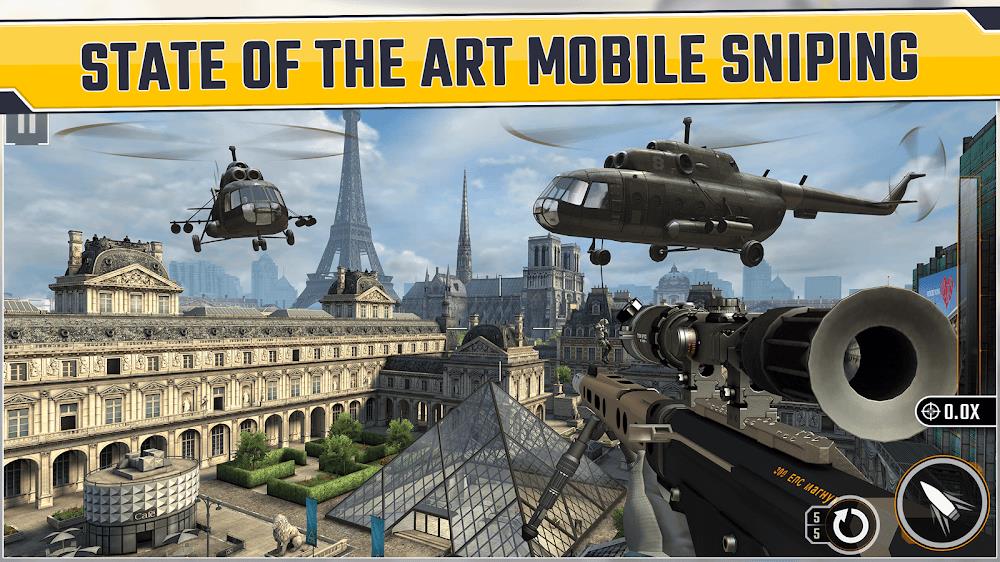Sniper Strike FPS 3D Shooting Captura de tela 2