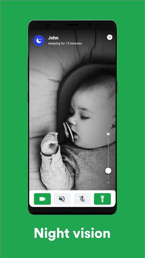 Amy Baby Monitor FREE: Audio & Video Nanny Zrzut ekranu 3