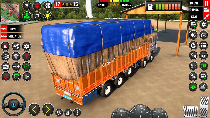 Indian Truck 3d Simulator 2024 स्क्रीनशॉट 2