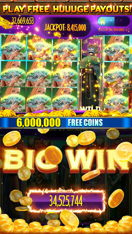 Chinese Opera Dynasty Free Vegas Slot Machine スクリーンショット 2