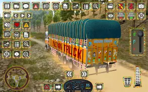 Indian Truck Offroad Cargo 3D Capture d'écran 4