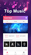Sweet Music-Music, Video, Albu Tangkapan skrin 3