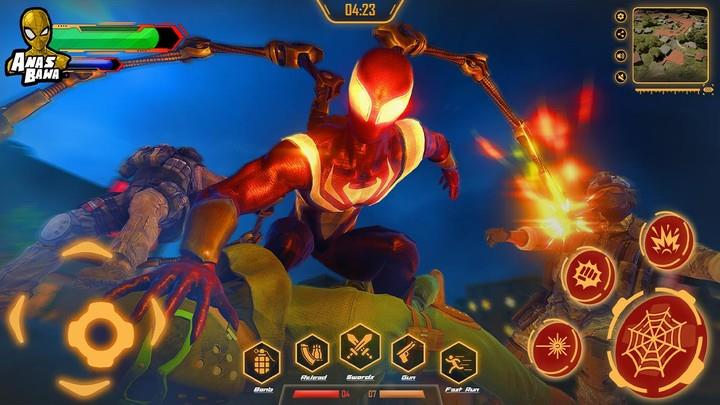 Iron Super Hero - Spider Games ภาพหน้าจอ 1