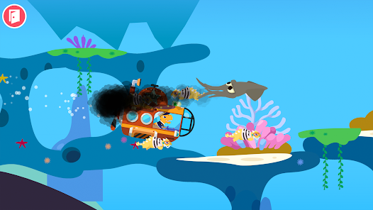 Juegos de Coche Policía Dino Captura de pantalla 2