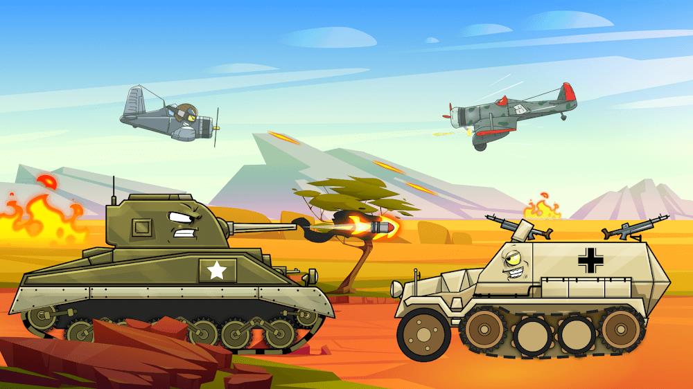 Merge Tanks: Combat war Stars ภาพหน้าจอ 3