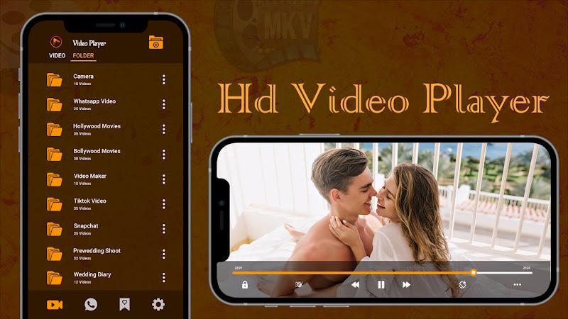 XXVI Video Player - HD Player Captura de tela 2