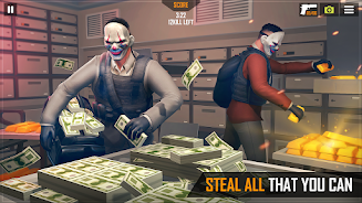 Real Gangster Bank Robber Game Screenshot 1